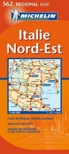 Michelin Map Italy North East Map 562 (Maps/Regional (Michelin)) - Wide World Maps & MORE! - Book - Wide World Maps & MORE! - Wide World Maps & MORE!