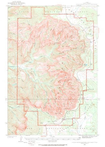 Cedar Breaks National Monument, Utah (TUT0180) - Wide World Maps & MORE! - Map - Wide World Maps & MORE! - Wide World Maps & MORE!