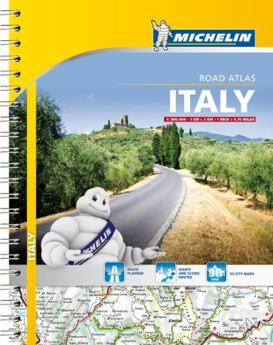 Michelin Italy Road Atlas - Wide World Maps & MORE! - Map - Michelin Travel Publications - Wide World Maps & MORE!