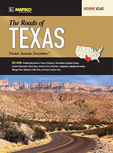 Roads of Texas Highway Atlas-by Mapsco - Wide World Maps & MORE!
