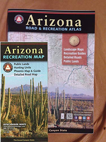 Arizona Map Set - Wide World Maps & MORE! - Map - Benchmark Maps - Wide World Maps & MORE!