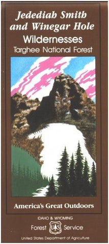 Map: Jedediah Smith Wilderness & Winegar Hole Wilderness - Wide World Maps & MORE! - Book - Wide World Maps & MORE! - Wide World Maps & MORE!