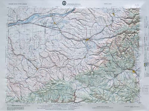 Pendelton, Oregon; Washington - Wide World Maps & MORE! - Book - Wide World Maps & MORE! - Wide World Maps & MORE!