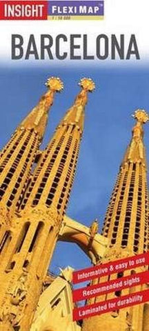 Insight Flexi Map: Barcelona (Insight Flexi Maps) - Wide World Maps & MORE! - Book - Wide World Maps & MORE! - Wide World Maps & MORE!