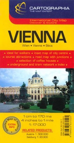 Vienna (City Map) - Wide World Maps & MORE! - Book - Cartographia - Wide World Maps & MORE!