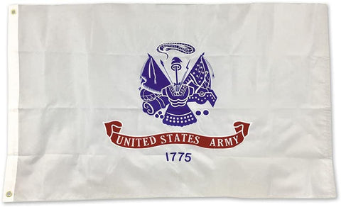 United States Army Official Flag Single Side 5'Ã—3' Rough Tex 150D Nylon - Wide World Maps & MORE!