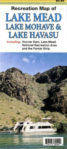 Recreation Map of Lake Mead, Lake Mohave & Lake Havasu, Including Hoover Dam, Lake Mead National Recreation Area and the Parker Strip by North Star Mapping (2004-01-01) - Wide World Maps & MORE! - Book - Wide World Maps & MORE! - Wide World Maps & MORE!