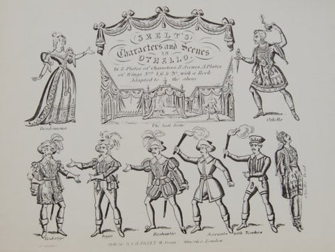 Skelt's Characters and Scenes in Othello: In 8 plates of characters, 8 scenes, 3 plates of wings No. 1,6,& 20 - Wide World Maps & MORE! - Book - Wide World Maps & MORE! - Wide World Maps & MORE!