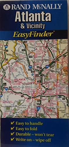 Easyfinder-Atlanta & Vicinity Regional (Rand McNally Easyfinder) - Wide World Maps & MORE! - Book - Wide World Maps & MORE! - Wide World Maps & MORE!