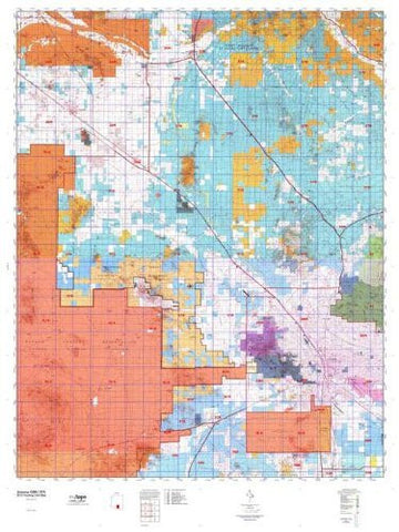 Arizona GMU 37A Hunt Area / Game Management Unit (GMU) Map - Wide World Maps & MORE! - Map - MyTopo - Wide World Maps & MORE!