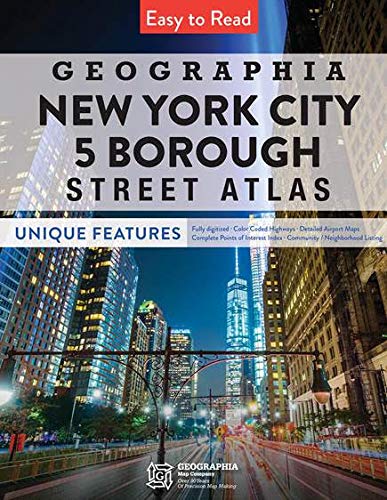 New York City 5 Borough Street Atlas - Wide World Maps & MORE!