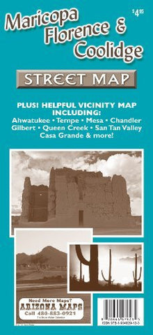 Maricopa, Florence, & Coolidge Street Map - Wide World Maps & MORE! - Map - Wide World Maps & MORE! - Wide World Maps & MORE!