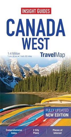 Insight Travel Maps: Canada West - Wide World Maps & MORE! - Book - Wide World Maps & MORE! - Wide World Maps & MORE!