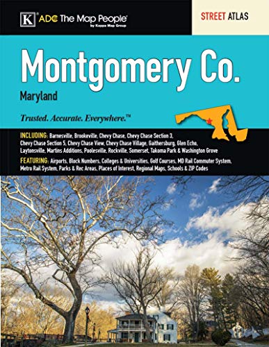 Montgomery County MD Atlas - Wide World Maps & MORE!