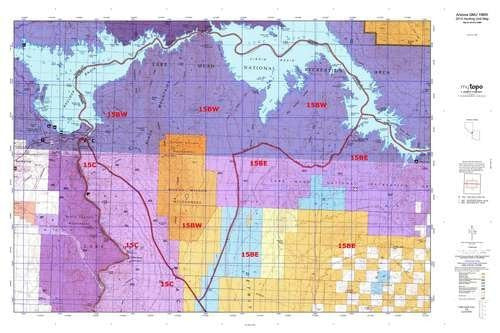 Arizona 15BW Hunt Area / Game Management Units (GMU) Map - Wide World Maps & MORE! - Book - Wide World Maps & MORE! - Wide World Maps & MORE!