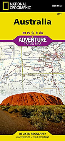 Australia (National Geographic Adventure Map, 3501) - Wide World Maps & MORE!