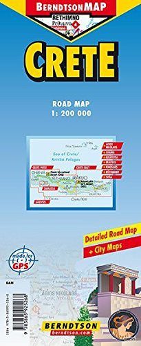 Crete - Wide World Maps & MORE! - Book - Berndtson Maps - Wide World Maps & MORE!