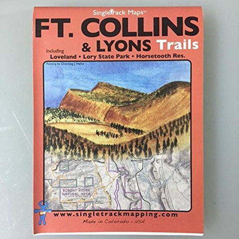 Ft. Collins & Lyons Trails: Loveland, Lory State Park, Horsetooth Res. - Wide World Maps & MORE! - Book - Wide World Maps & MORE! - Wide World Maps & MORE!