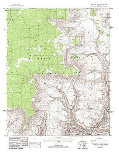 Fern Glen Canyon, Arizona 7.5' - Wide World Maps & MORE! - Map - Wide World Maps & MORE! - Wide World Maps & MORE!