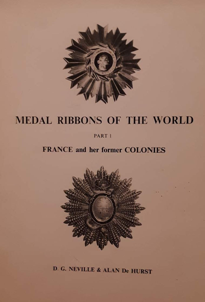 Medal Ribbons of the World, Part 1, France and Her Former Colonies - Wide World Maps & MORE! - Book - Wide World Maps & MORE! - Wide World Maps & MORE!