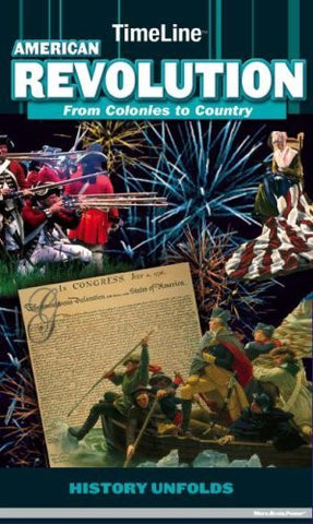 TimeLine American Revolution: From Colony to Country - Wide World Maps & MORE! - Book - Brand: Play Bac - Wide World Maps & MORE!