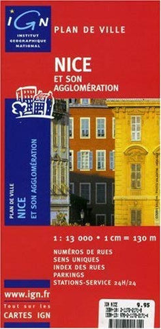 Nice (IGN Plans De Ville) - Wide World Maps & MORE! - Book - Wide World Maps & MORE! - Wide World Maps & MORE!