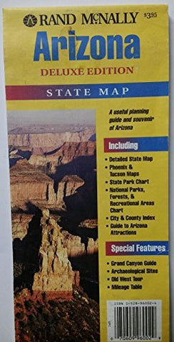 Arizona Deluxe (Rand McNally) - Wide World Maps & MORE! - Book - Wide World Maps & MORE! - Wide World Maps & MORE!