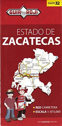 Estado de Zacatecas - Wide World Maps & MORE! - Book - Wide World Maps & MORE! - Wide World Maps & MORE!