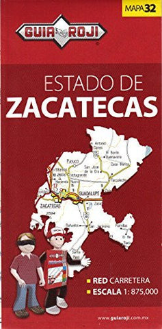 Estado de Zacatecas - Wide World Maps & MORE! - Book - Wide World Maps & MORE! - Wide World Maps & MORE!