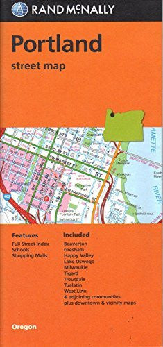 Portland Street Map,Oregon - Wide World Maps & MORE! - Book - Wide World Maps & MORE! - Wide World Maps & MORE!