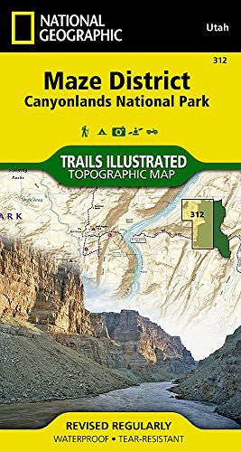 Maze District: Canyonlands National Park (National Geographic Trails Illustrated Map) - Wide World Maps & MORE! - Book - National Geographic Maps - Wide World Maps & MORE!