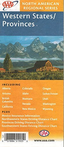Western States/Provinces - Wide World Maps & MORE! - Book - Wide World Maps & MORE! - Wide World Maps & MORE!