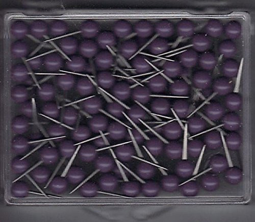 1/8 Inch Map Tacks - Lavender - Wide World Maps & MORE! - Office Product - Moore - Wide World Maps & MORE!
