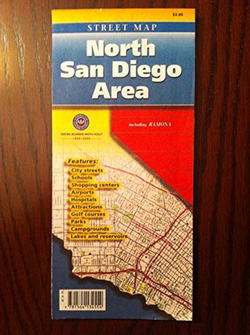 San Diego North Area - Wide World Maps & MORE! - Book - Wide World Maps & MORE! - Wide World Maps & MORE!