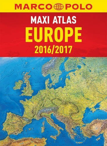 Europe Marco Polo Maxi Atlas (Marco Polo Road Atlas) by Marco Polo Travel Publishing (2015-08-15) - Wide World Maps & MORE! - Book - Wide World Maps & MORE! - Wide World Maps & MORE!
