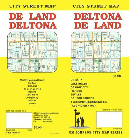 Deltona/Deland, FL - Wide World Maps & MORE! - Book - Wide World Maps & MORE! - Wide World Maps & MORE!