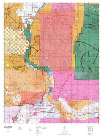 Arizona GMU 43B Hunt Area / Game Management Units (GMU) Map - Wide World Maps & MORE! - Book - Wide World Maps & MORE! - Wide World Maps & MORE!