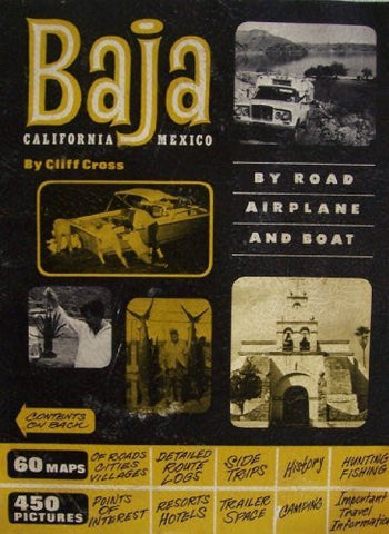 Baja California Mexico by Road Airplane - Wide World Maps & MORE! - Book - Wide World Maps & MORE! - Wide World Maps & MORE!