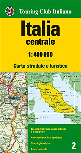 Italy Central 2 tci (r) wp (Italian Edition) - Wide World Maps & MORE! - Book - Wide World Maps & MORE! - Wide World Maps & MORE!