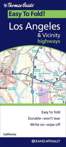 Thomas Guide Easy to Fold! Los Angeles & Vicinity Highways, California - Wide World Maps & MORE! - Book - Wide World Maps & MORE! - Wide World Maps & MORE!