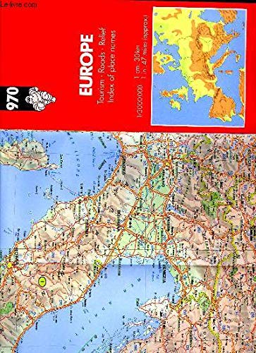Michelin Main Road Maps : Europe/970 4th - Wide World Maps & MORE! - Book - Wide World Maps & MORE! - Wide World Maps & MORE!