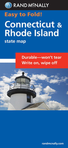 Rand McNally Easy To Fold: Connecticut, Rhode Island (Laminated) (Easyfinder Maps) [Map] Rand McNally - Wide World Maps & MORE!