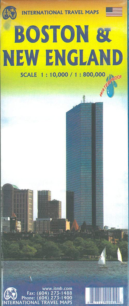 Boston & New England [Map] - Wide World Maps & MORE!