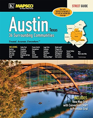 Austin, TX Street Guide - Wide World Maps & MORE! - Book - Wide World Maps & MORE! - Wide World Maps & MORE!