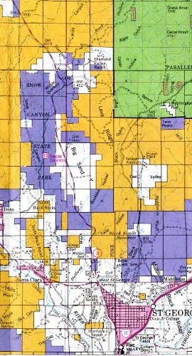 Dixie National Forest: Pine Valley and Cedar City Ranger Districts (America's Great Outdoors, 23.45.407.04/95C) - Wide World Maps & MORE! - Book - Wide World Maps & MORE! - Wide World Maps & MORE!