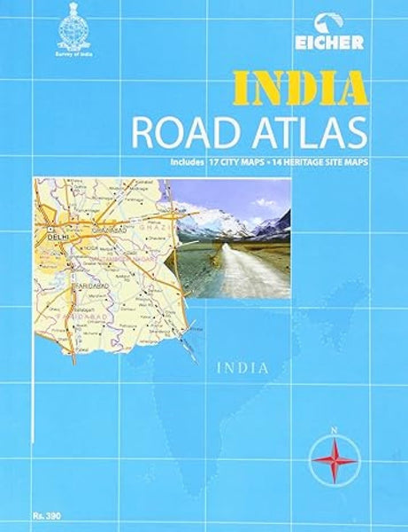 Eicher India Road Atlas [Paperback] Eicher Goodearth Limited - Wide World Maps & MORE!