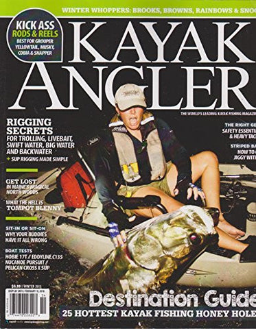 Kayak Angler Magazine Winter 2016 - Wide World Maps & MORE! - Book - Wide World Maps & MORE! - Wide World Maps & MORE!