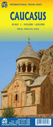 Caucasus Travel Reference Map 1:430K /1:650K - Wide World Maps & MORE! - Map - ITMB Publishing, Ltd. - Wide World Maps & MORE!
