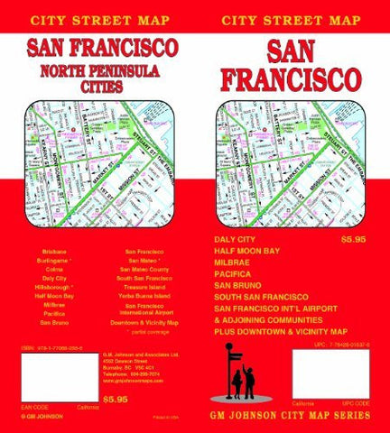 San Francisco, CA - Wide World Maps & MORE! - Map - G.M. Johnson - Wide World Maps & MORE!