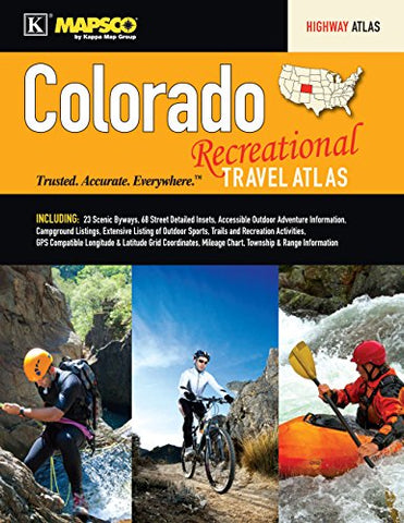 Colorado Recreational Travel Atlas - Wide World Maps & MORE! - Book - Wide World Maps & MORE! - Wide World Maps & MORE!